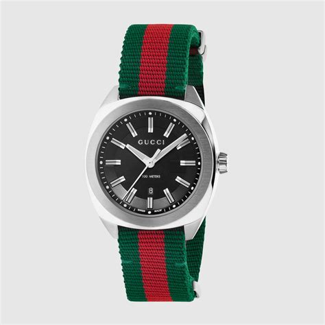 gucci watch red and green band|gg2570 gucci watch.